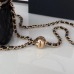 Chanel Black Quilted Lambskin Mini Pearl Crush Mini Vanity Case Gold Hardware 1:1 Original Quality #9999921203
