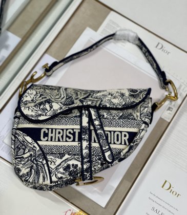 Dior Oblique Saddle Bag #999914681