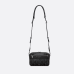 Dior Unisex Calfskin Canvas Leather Crossbody Bag #A23507