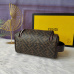 Fendi Cylinder cosmetic bag with handle and double zipper bag #A26243
