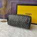 Fendi Cylinder cosmetic bag with handle and double zipper bag #A26243
