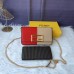 Fendi Mini handbag with flip and snap closure Pequin fabric back and flat pocket bag #A26242