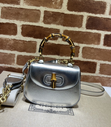 GUCCI  AAA top quality new style silvery Bag #A22924