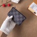 Louis Vuitton Wallets Key Pouch Black/Brown #973911