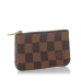 Louis Vuitton Wallets Key Pouch Black/Brown #973911