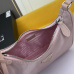 Prada AAA+ Hobo handbags Cowhide moon shaped bag #999931346
