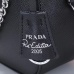 Prada Re-Edition Em Couro Saffiano AAA+ Original Quality Black #A35849