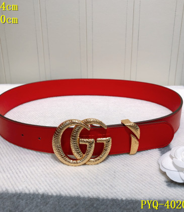 Men's Brand G AAA+ Leather Belts 4cm #9124272
