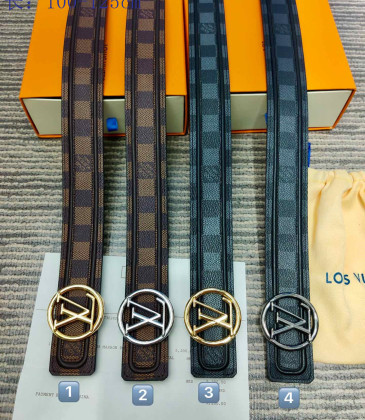 Brand L AAA+ Leather Belts W4cm #9129997