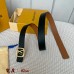 Men's Louis Vuitton AAA+ reversible Belts 3cm #A33429