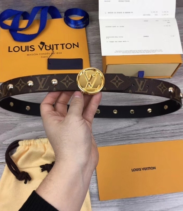 Louis Vuitton Monogram LV Circle 30MM Belt #9125921