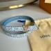 Women's Louis Vuitton AAA+ Leather Belts 2cm #A33434