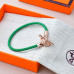 HERMES leather cord bracelet Jewelry #9999921575