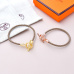 HERMES leather cord bracelet Jewelry #9999921577