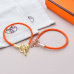 HERMES leather cord bracelet Jewelry #9999921580