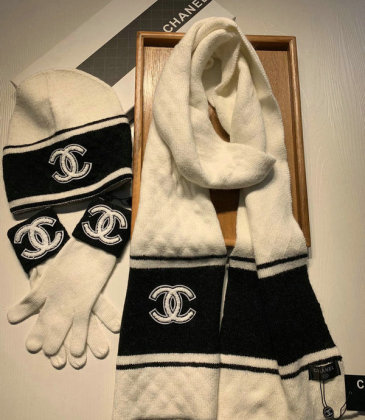 Chanel Wool knitted Scarf and cap #999909615