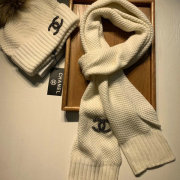 Chanel Wool knitted Scarf and cap #999909644