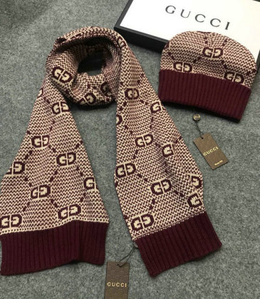  Wool knitted Scarf and cap #999909601