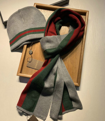 Gucci Wool knitted Scarf and cap #999909608