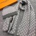 Louis Vuitton Wool knitted Scarf and cap 185*35cm #9108732