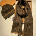 Louis Vuitton Wool knitted Scarf and cap #999909585