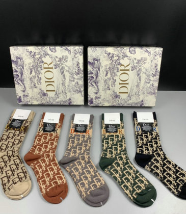 Brand Dior socks (5 pairs) #999902056