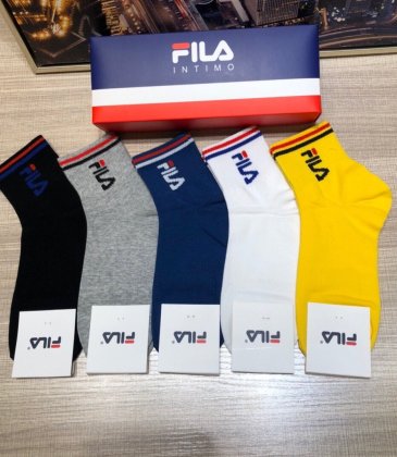 Brand FILA socks (5 pairs) with box  #99874471