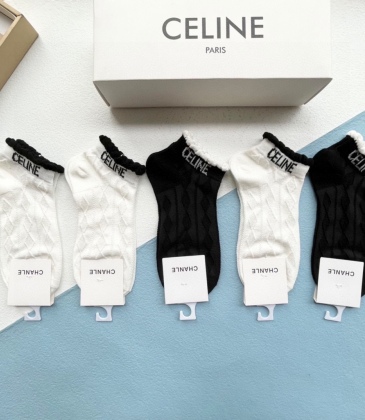 Celine socks (5 pairs) #A24151