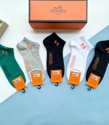 Hermes socks (5 pairs) #A24161