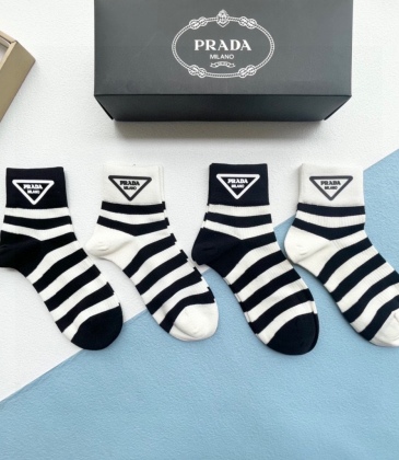 Prada socks (4 pairs) #A24145