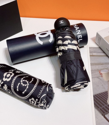 Chanel Three fold automatic folding umbrella #A34684