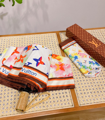 Louis Vuitton Three fold automatic folding umbrella #A34713