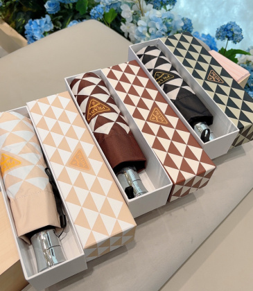 Prada Three fold automatic folding umbrella #A34699