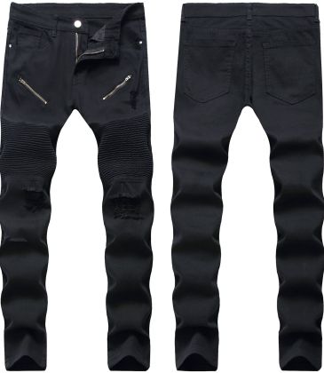 BALMAIN 2020  jeans stretchy jeans Men's Long Jeans #99116698