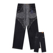 Louis Vuitton Jeans for Louis Vuitton short Jeans for men #A29644