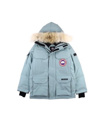 Canada goose jacket for Women 19fw expedition wolf hairs 80% white duck down 1:1 quality Canada goose down coat #99899244