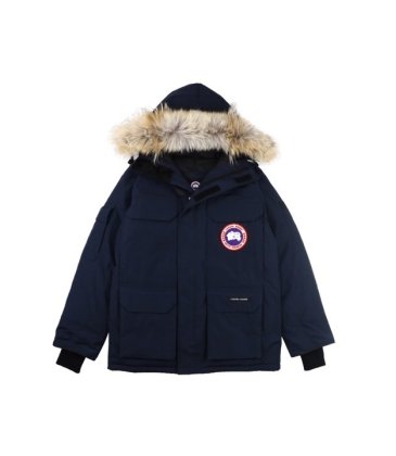 Canada goose jacket 19fw expedition wolf hairs 80% white duck down 1:1 quality Canada goose down coat for Men and Women #99899257