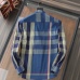 Burberry Shirts for Men's Burberry Long-Sleeved Shirts #A29106