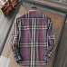 Burberry Shirts for Men's Burberry Long-Sleeved Shirts #A29139