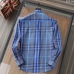 Burberry Shirts for Men's Burberry Long-Sleeved Shirts #A29142