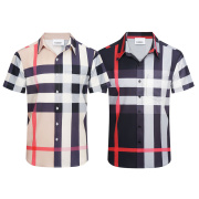 Burberry Shirts for Men's Burberry Shorts-Sleeved Shirts #999923644