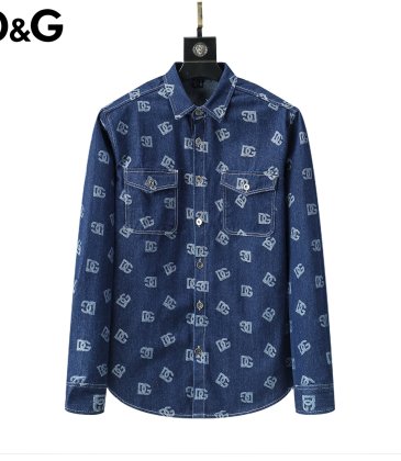 D&amp;G Shirts for D&amp;G Long-Sleeved Shirts For Men #A30931