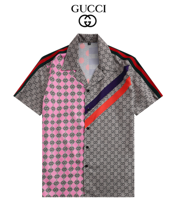 Gucci shirts for Gucci short-sleeved shirts for men #999919948