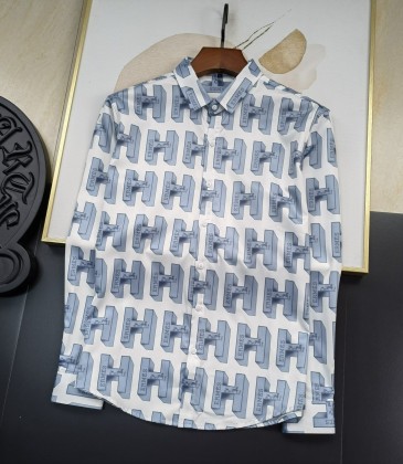 HERMES shirts for HERMES long sleeved shirts for men #999925193