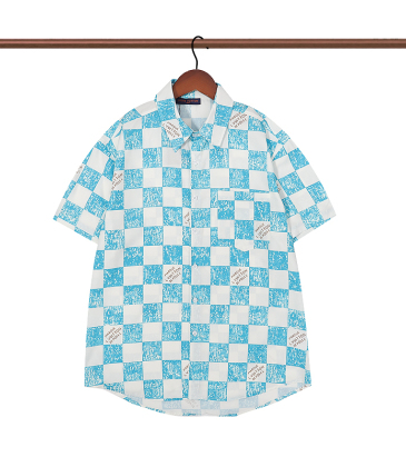 Louis Vuitton Shirts for Louis Vuitton Short sleeve shirts for men #999921207