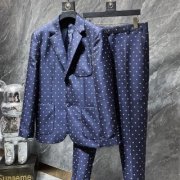 Gucci Dot Navy suit set #A33203