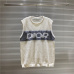Dior short sleeve sweater White/Navy #A23153