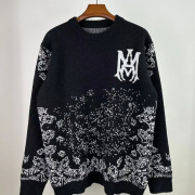 Amiri Sweaters for MEN/Women Black/Red #A23148