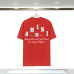 Amiri T-shirts S-3XL White/Black/Red 100KG #A23167