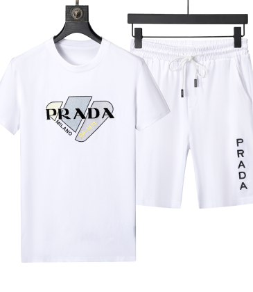 Prada Tracksuits for Prada Short Tracksuits for men #A22491